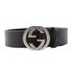 replica Interlocking-G Leather Belt - B12 UK