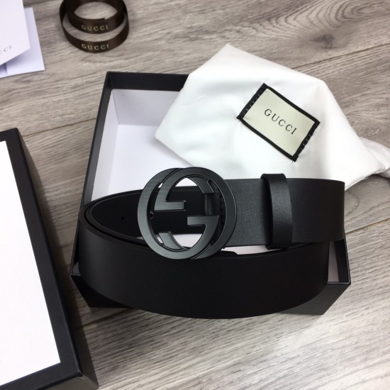 Replica LEATHER BELT WITH INTERLOCKING G BUCKLE - B135 UK replica LEATHER BELT WITH INTERLOCKING G BUCKLE - B135 UK