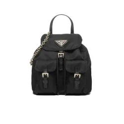 Re-Nylon Mini Backpack In Black Uk
