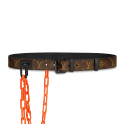 Signature 35 Mm Belt Monogram Canvas - B103 Uk