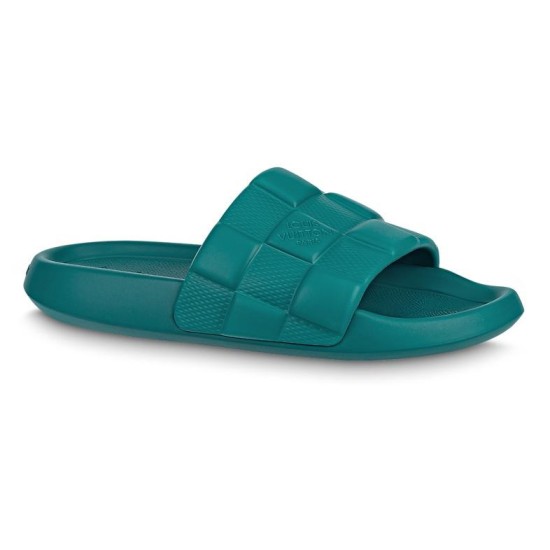 replica WATERFRONT MULES IN GREEN - LVS80 UK