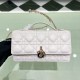 Replica Dior 13200 DFR#14465 Buddha Luxury Replica Mini Bag Latte Cannage Lambskin Uk - 13200 - Buddha Luxury