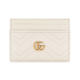 replica MARMONT CARD CASE IN WHITE LEATHER UK