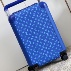 Horizon 55 Rolling Luggage Blue Taiga Cowhide Leather M20183 Uk Horizon 55 Rolling Luggage Blue Taiga Cowhide Leather M20183 Uk