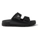 replica LEATHER STRAP SANDALS IN BLACK - PDS28 UK