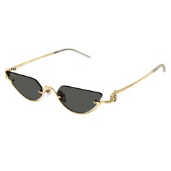 CAT EYE SUNGLASSES GOLD-TONE METAL FRAME GG1603S - SG71 UK