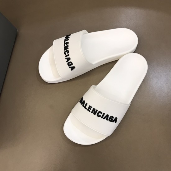 replica RUBBER LOGO POOL SLIDE SANDALS - BBS7 UK