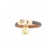 replica LEATHER BRACELET IN BROWN UK