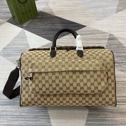 Medium Gg Duffle Bag Beige And Ebony Original Gg Canvas Uk Medium Gg Duffle Bag Beige And Ebony Original Gg Canvas Uk