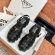 Replica FOAM RUBBER SANDALS IN BLACK - PDS11 UK replica FOAM RUBBER SANDALS IN BLACK - PDS11 UK
