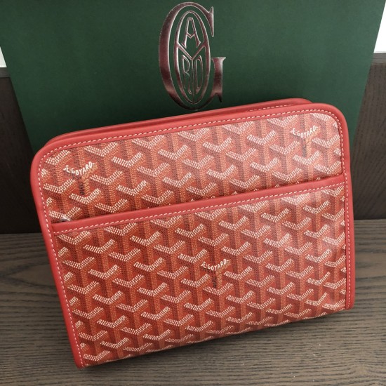 replica JOUVENCE MM TOILETRY BAG IN RED UK