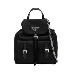 Re-Nylon Small Backpack In Black Uk
