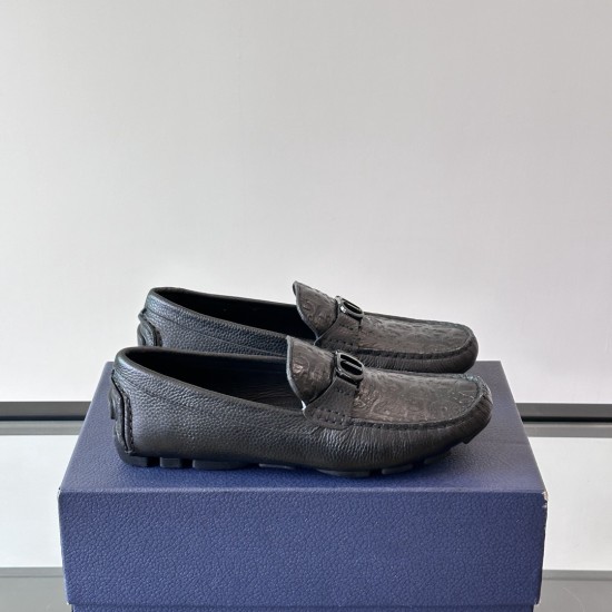 Replica DI0R ODEON LOAFER BLACK GRAINED CALFSKIN AND BLACK GRAVITY LEATHER - CD370 UK replica DI0R ODEON LOAFER BLACK GRAINED CALFSKIN AND BLACK GRAVITY LEATHER - CD370 UK