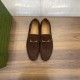 replica JORDAAN LOAFERS DARK BROWN SUEDE - GC372 UK
