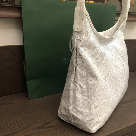 Replica Boheme Hobo Bag In White Uk - 13379 - Buddha Luxury