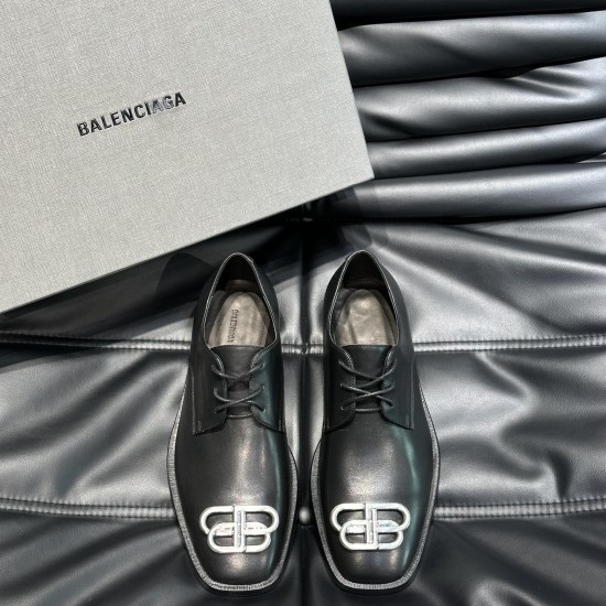 replica BB LOGO DERBY SHOES IN BLACK - BB220 UK