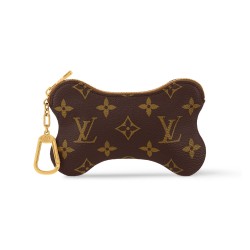BONE KEY POUCH IN BROWN M12616 UK
