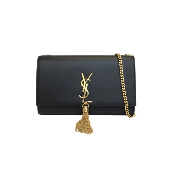 Replica Kate Small Shoulder Bag In Black Smooth Leather Uk - 12065 - Buddha Luxury