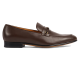 replica MENS LOAFERS WITH INTERLOCKING G BROWN - GC375 UK