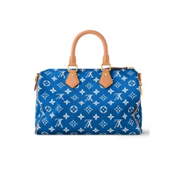 Speedy P9 Bandouliere 30 Bag In Blue M14074 Uk