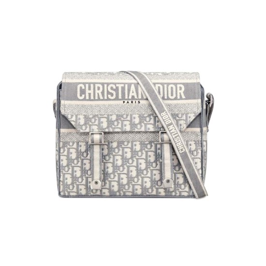 replica DI0RCAMP BAG GREY OBLIQUE EMBROIDERY UK