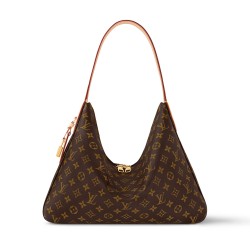 Slouchy Mm Bag Beige Monogram Canvas M12098 Uk