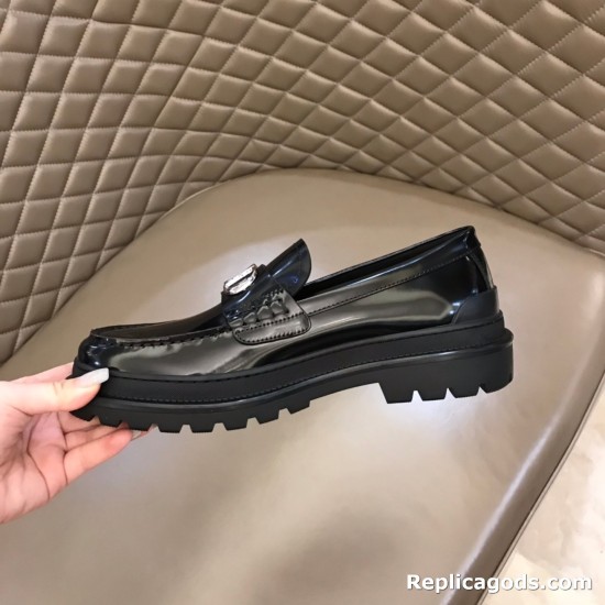 replica EXPLORER LOAFER BLACK SMOOTH CALFSKIN - CD106 UK