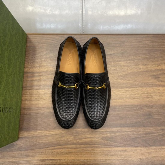 replica MENS HORSEBIT LOAFERS BLACK - GC383 UK