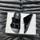replica SUNDAY SUEDE SANDALS IN BLACK - BBS22 UK