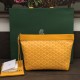 replica CONTI POUCH IN YELLOW UK