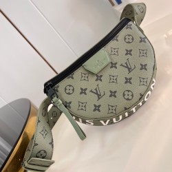 Moon Crossbody Bag Khaki Green M23838 Uk