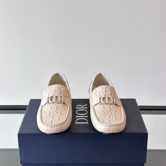 Replica DI0R ODEON LOAFER BEIGE GRAINED CALFSKIN AND NAVY BLUE GRAVITY LEATHER - CD372 UK replica DI0R ODEON LOAFER BEIGE GRAINED CALFSKIN AND NAVY BLUE GRAVITY LEATHER - CD372 UK