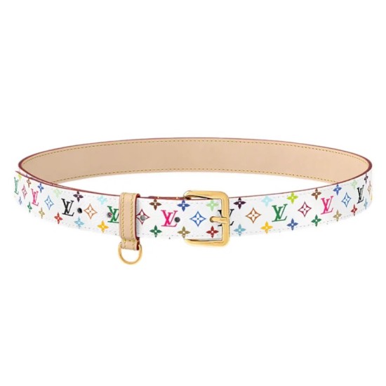 replica LV X TAKASHI MURAKAMI D RING 30MM BELT MONOGRAM - B376 UK