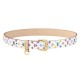 replica LV X TAKASHI MURAKAMI D RING 30MM BELT MONOGRAM - B376 UK