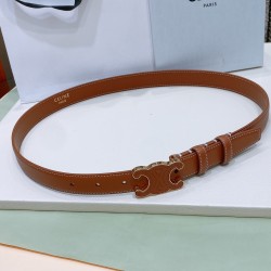 Belt Medium Cuir Triomphe In Natural Calfskin Tan - B300 Uk Belt Medium Cuir Triomphe In Natural Calfskin Tan - B300 Uk