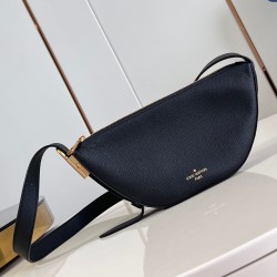 LOW KEY BUMBAG BLACK SMOOTH CALF LEATHER M11429 UK