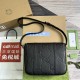 Replica Gucci 15286 GFR#9298 Buddha Luxury Replica Jumbo Gg Medium Messenger Bag Black Leather Uk - 15286 - Buddha Luxury