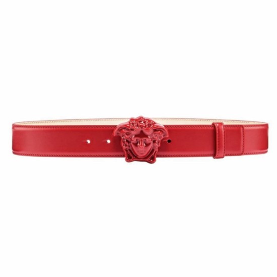 Replica MEDUSA HEAD LEATHER RED BELT - B50 UK replica MEDUSA HEAD LEATHER RED BELT - B50 UK