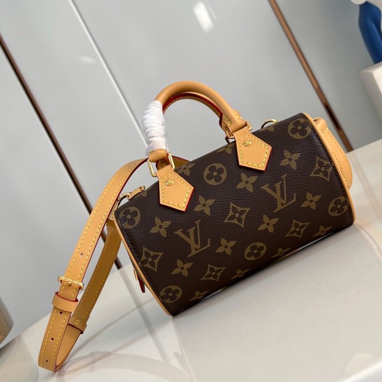 Replica L 13665 LFR#15081 Buddha Luxury Replica Nano Speedy Dating Bag Brown Monogram Canvas M13226 Uk - 13665 - Buddha Luxury