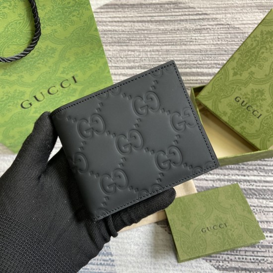 replica LIGHT GG RUBBER EFFECT BI-FOLD WALLET UK