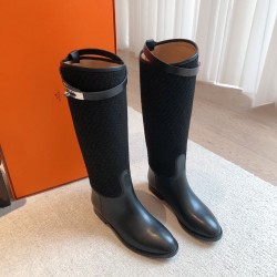 JUMPING BOOTS IN BLACK - H208 UK