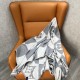 replica LV CHECKMATE BLANKET IN GREY UK