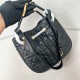 Replica Dior 13154 DFR#15304 Buddha Luxury Replica Medium Nolita Bag Black Oblique Jacquard Uk - 13154 - Buddha Luxury
