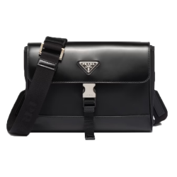 Nylon And Saffiano Black Leather Uk
