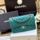 Replica Chanel Medium Classic Flap Bag In Green Uk - 13061 - Buddha Luxury