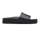 replica LOGO LEATHER SLIDES IN BLACK - PDS5 UK