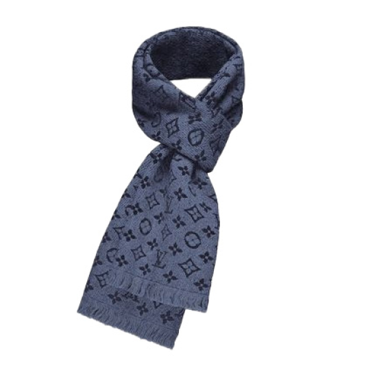 replica MONOGRAM SCARF IN GREY UK