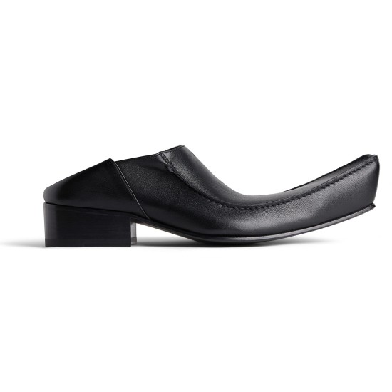 replica ROMEO MULES IN BLACK - BBS15 UK