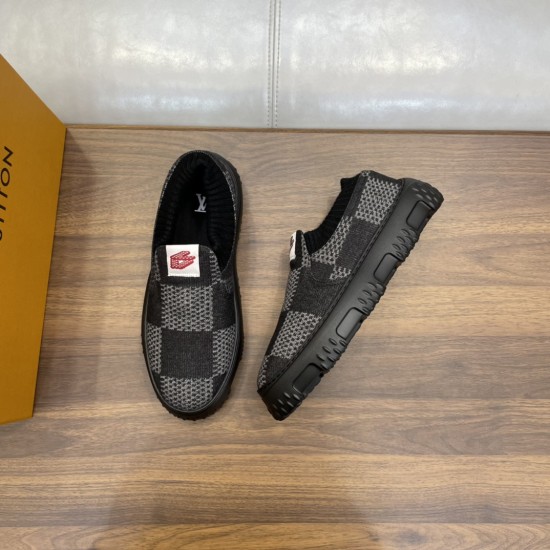 Replica SPACE LANDER SLIP ON IN BLACK - LV706 UK replica SPACE LANDER SLIP ON IN BLACK - LV706 UK
