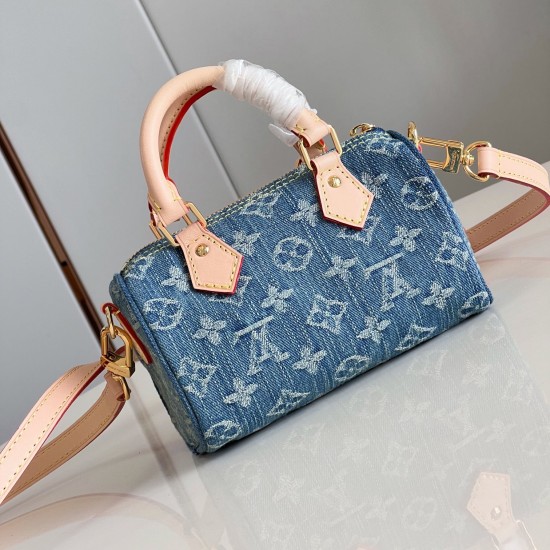 Replica L 13901 LFR#10180 Buddha Luxury Replica Nano Speedy Monogram Denim M82950 Uk - 13901 - Buddha Luxury